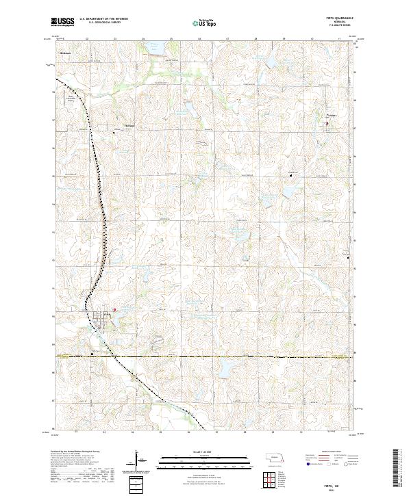 Firth topographic map thumbnail