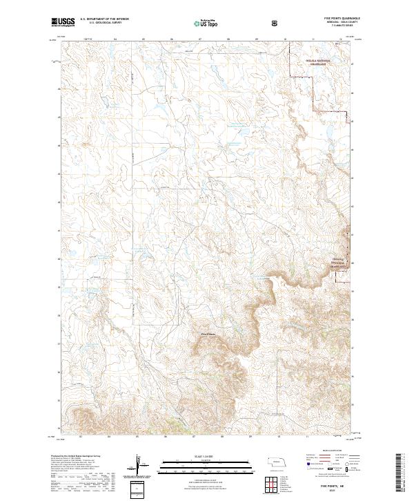 Five Points topographic map thumbnail