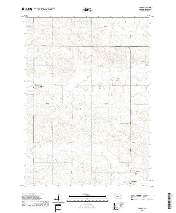 Fordyce topographic map thumbnail