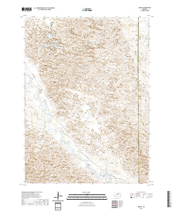 Gables topographic map thumbnail