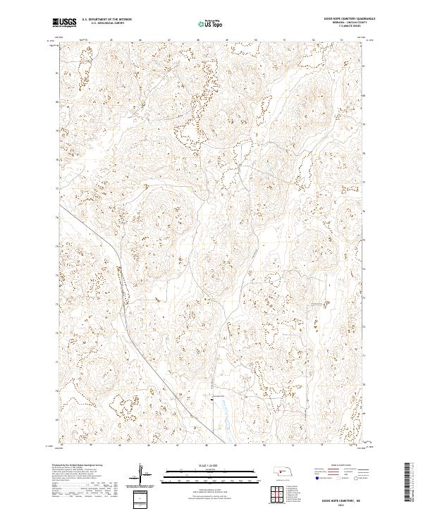 Good Hope Cemetery topographic map thumbnail