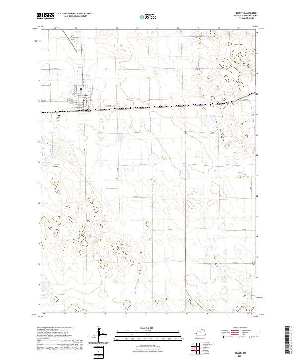 Grant topographic map thumbnail