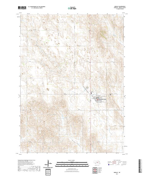 Greeley topographic map thumbnail