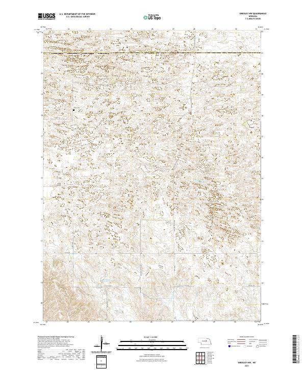 Greeley NW topographic map thumbnail