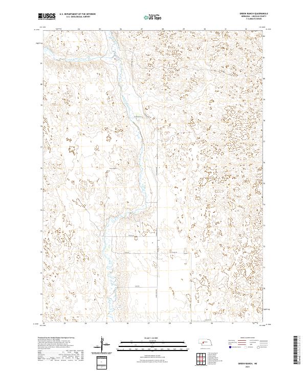 Green Ranch topographic map thumbnail