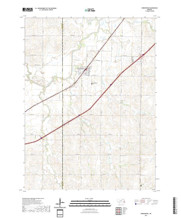 Greenwood topographic map thumbnail