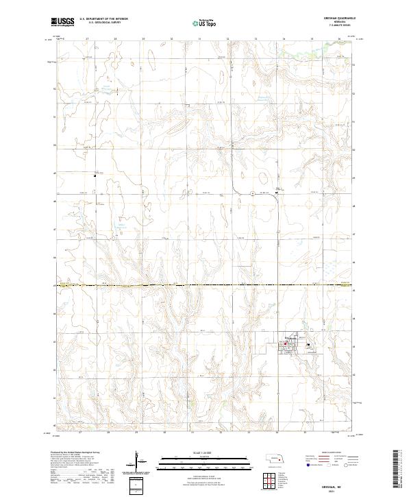 Gresham topographic map thumbnail
