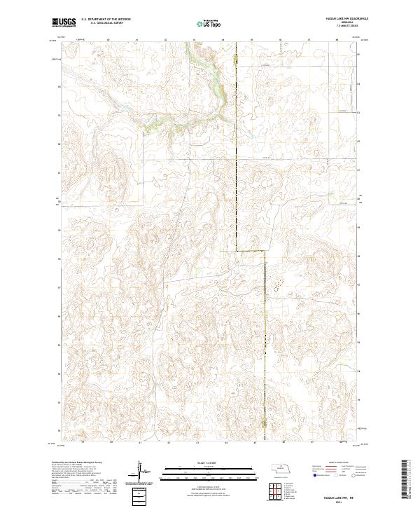 Hagan Lake NW topographic map thumbnail