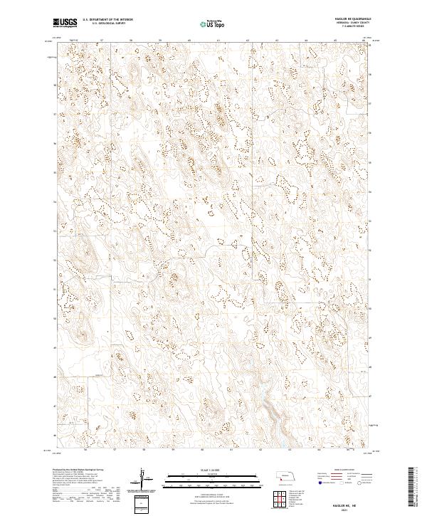 Haigler NE topographic map thumbnail