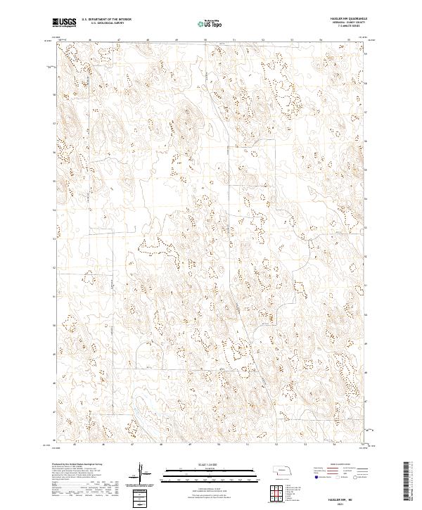 Haigler NW topographic map thumbnail