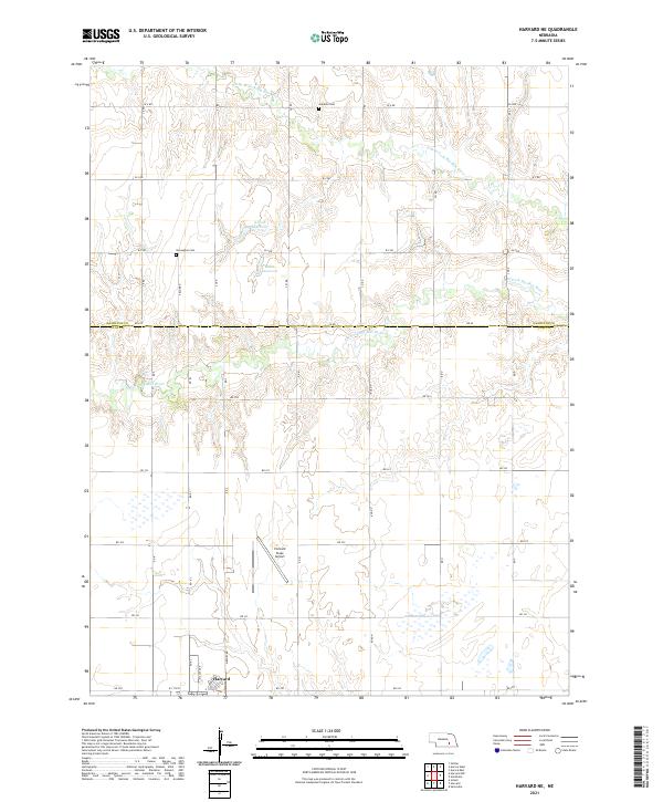 Harvard NE topographic map thumbnail