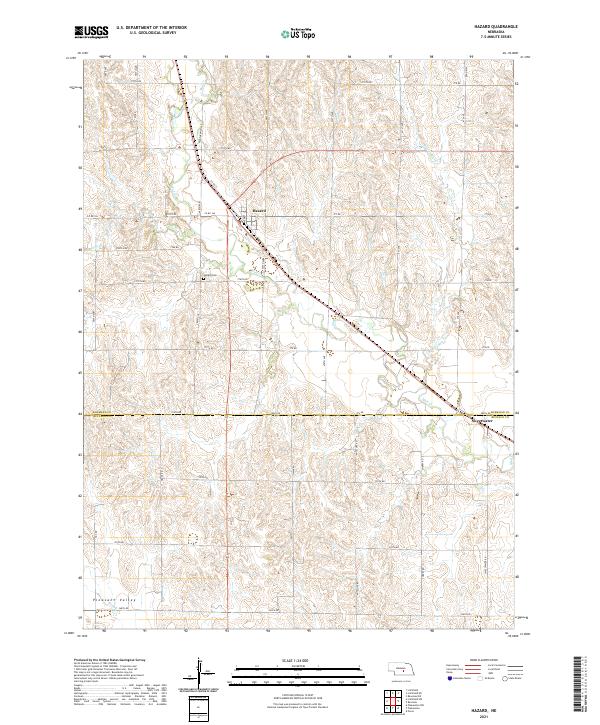 Hazard topographic map thumbnail