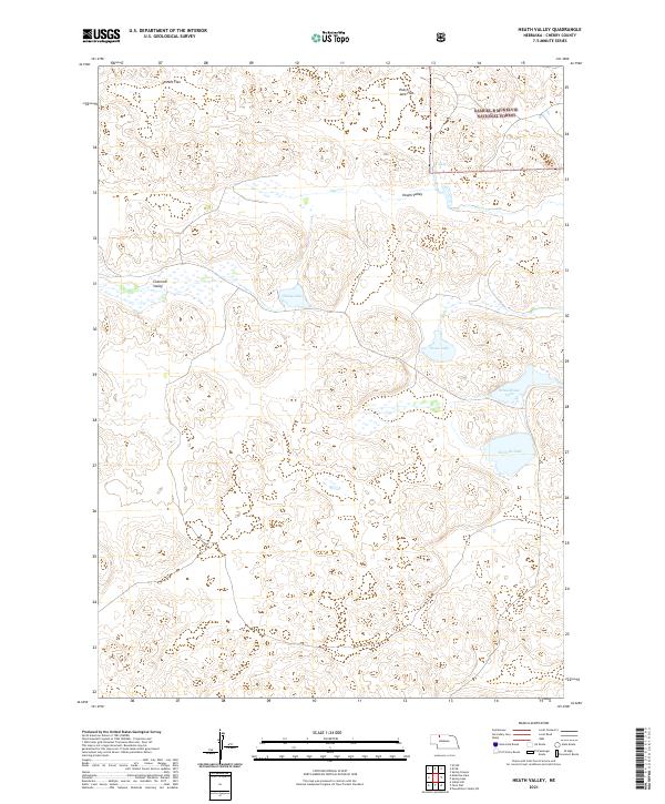 Heath Valley topographic map thumbnail