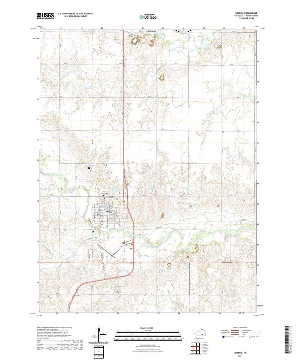 Hebron topographic map thumbnail