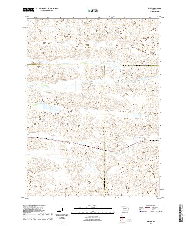 Hire SW topographic map thumbnail