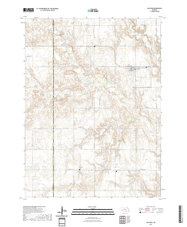 Holstein topographic map thumbnail