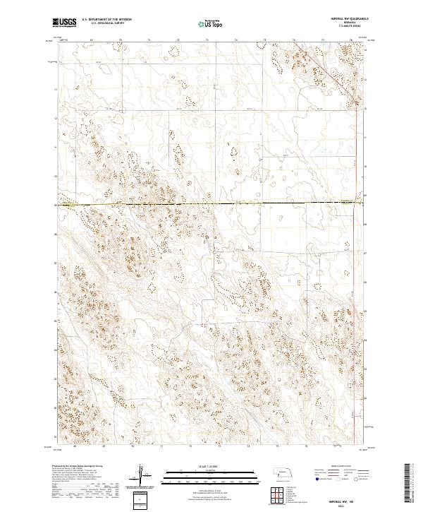Imperial NW topographic map thumbnail