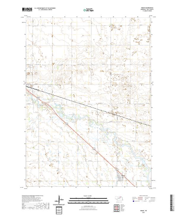 Inman topographic map thumbnail