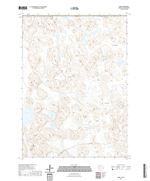Irwin topographic map thumbnail