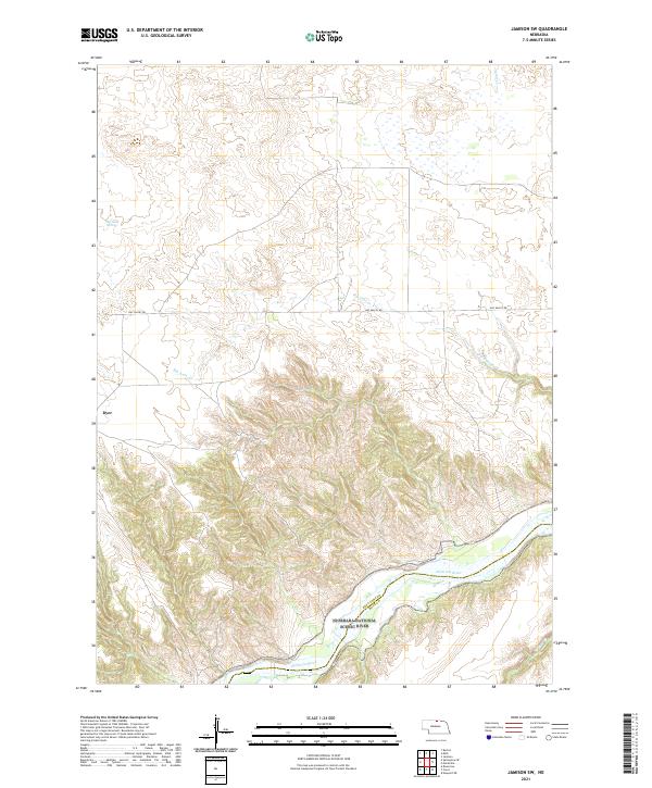 Jamison SW topographic map thumbnail