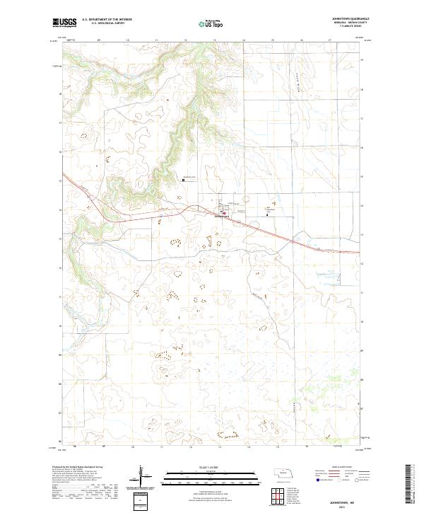 Johnstown topographic map thumbnail