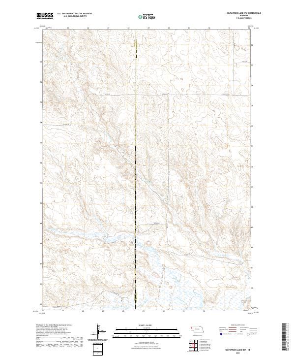 Kilpatrick Lake NW topographic map thumbnail