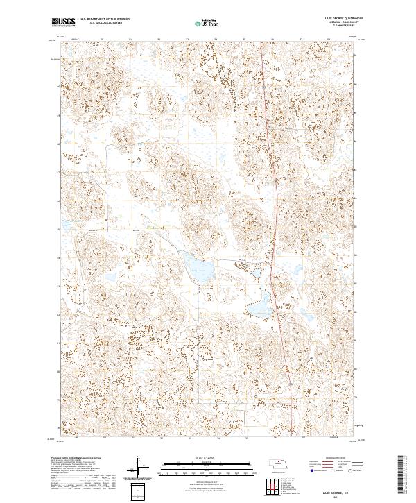 Lake George topographic map thumbnail