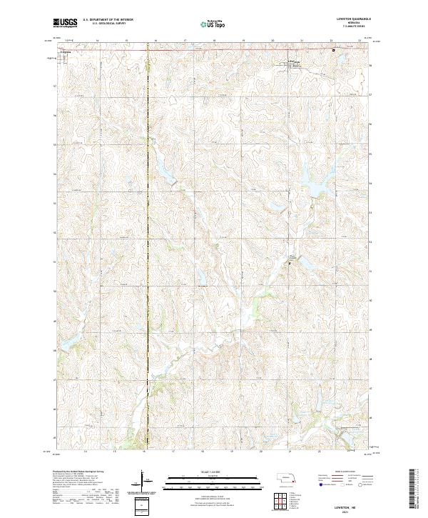 Lewiston topographic map thumbnail