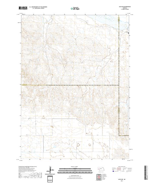 Lisco NW topographic map thumbnail