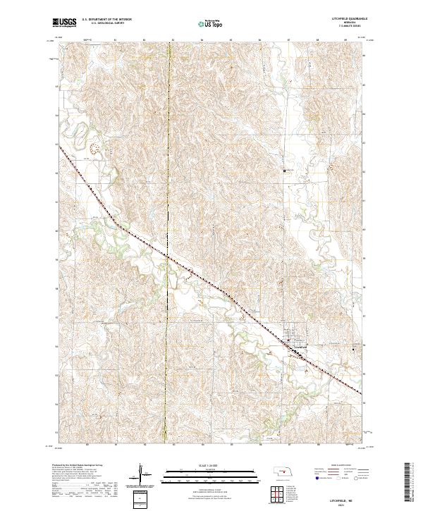 Litchfield topographic map thumbnail