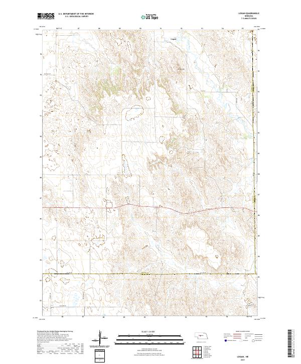 Logan topographic map thumbnail