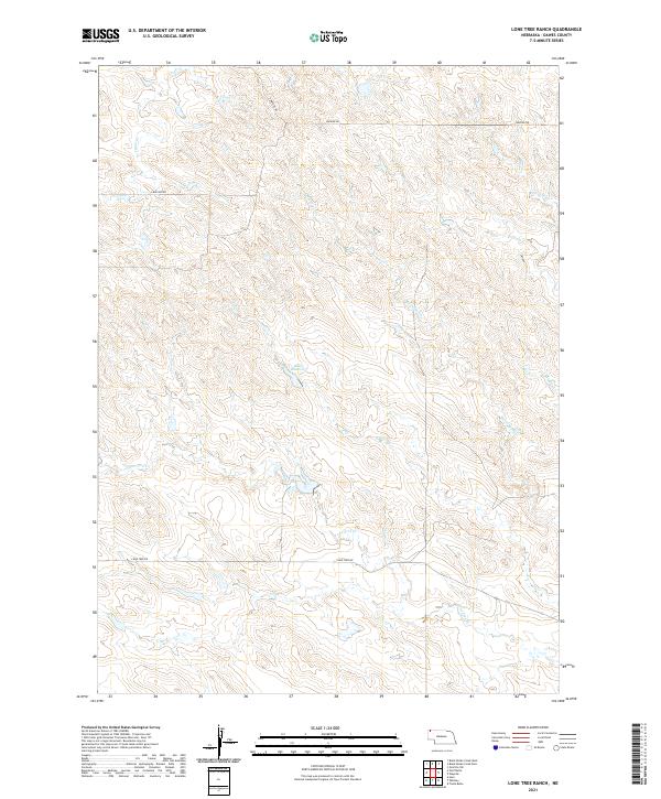 Lone Tree Ranch topographic map thumbnail