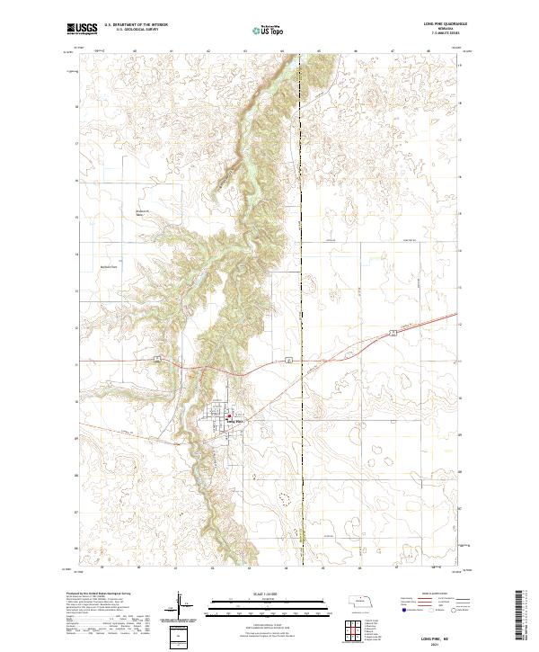 Long Pine topographic map thumbnail