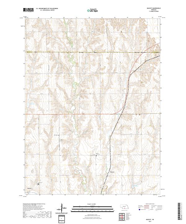 Mascot topographic map thumbnail