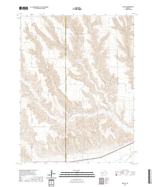 Max NE topographic map thumbnail