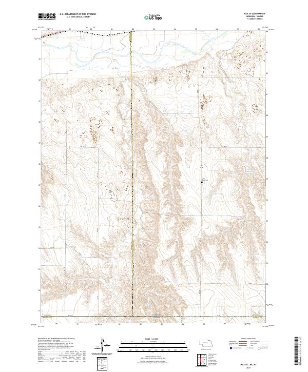 Max SE topographic map thumbnail