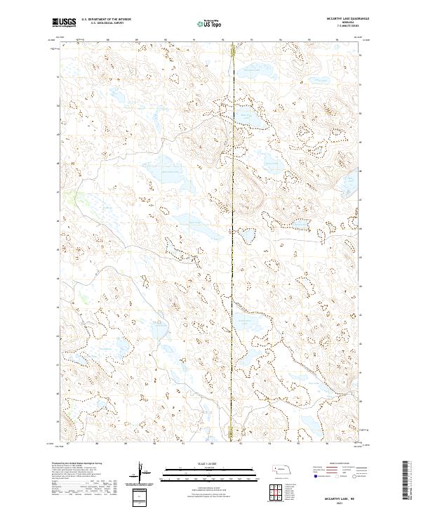 McCarthy Lake topographic map thumbnail