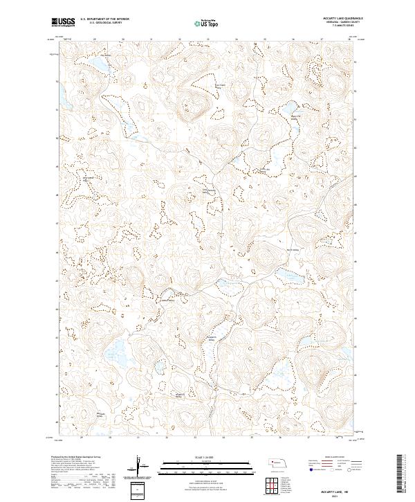 McCarty Lake topographic map thumbnail