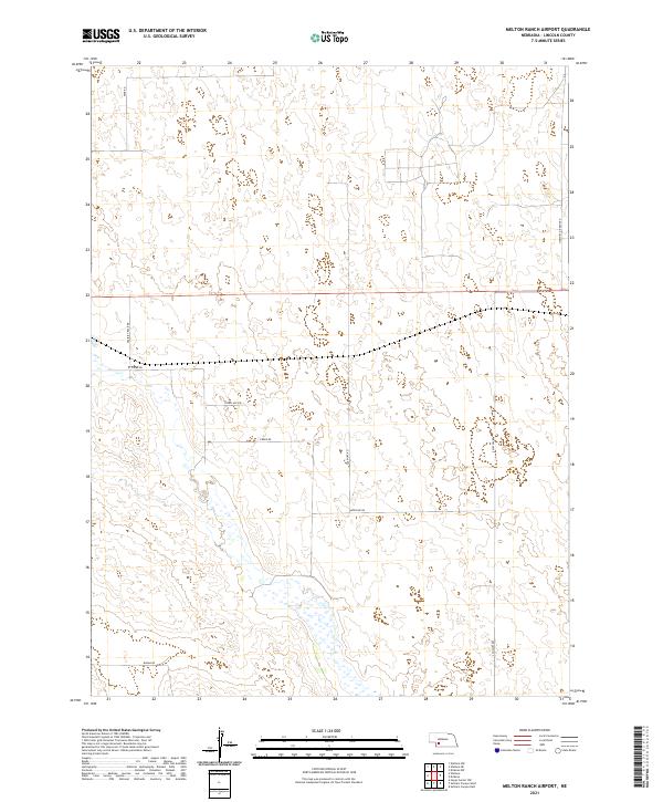 Melton Ranch Airport topographic map thumbnail