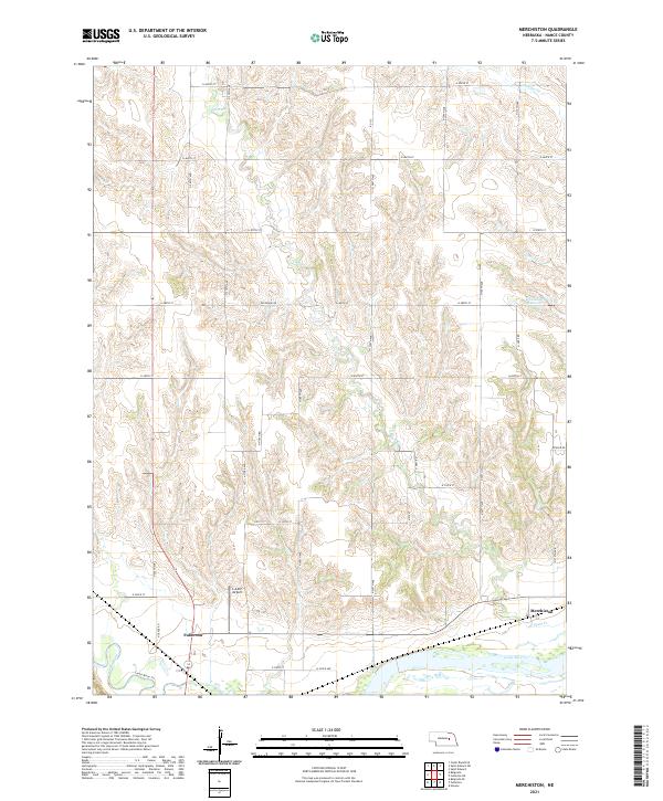 Merchiston topographic map thumbnail