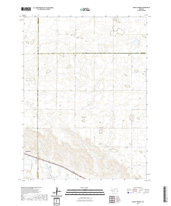 Mount Vernon topographic map thumbnail