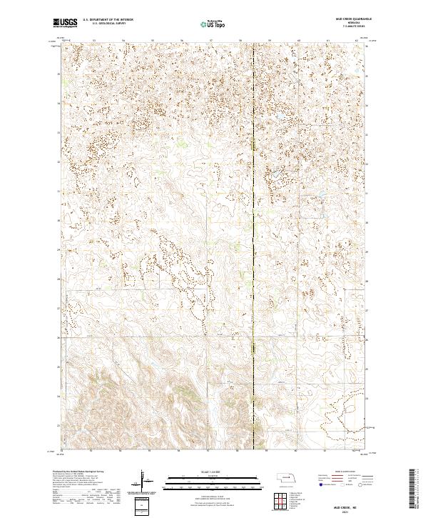 Mud Creek topographic map thumbnail