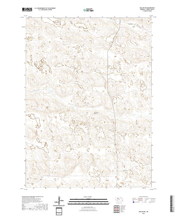 Mullen NE topographic map thumbnail