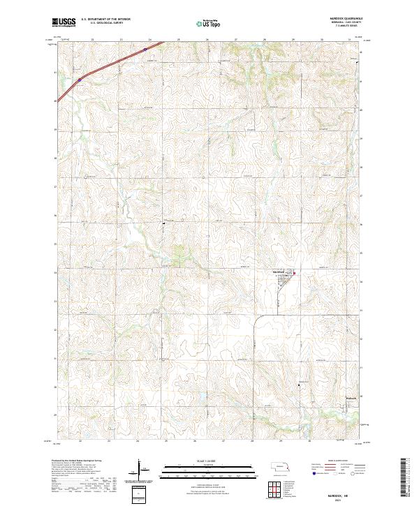 Murdock topographic map thumbnail