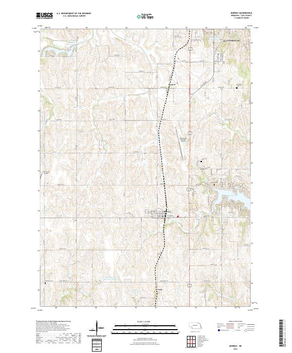 Murray topographic map thumbnail