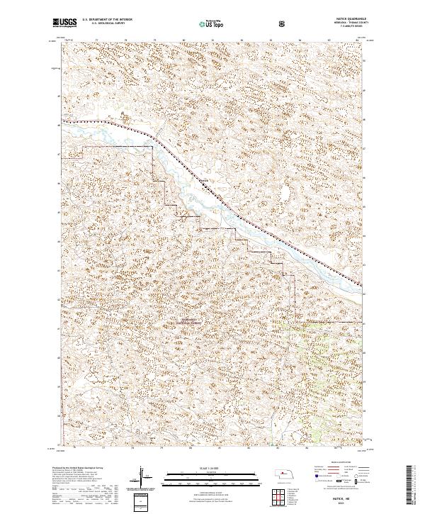 Natick topographic map thumbnail