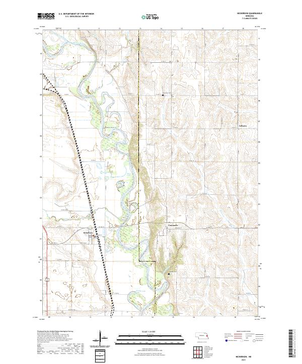Nickerson topographic map thumbnail