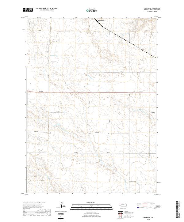 Nonpareil topographic map thumbnail