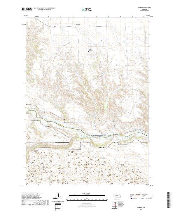 Norden topographic map thumbnail