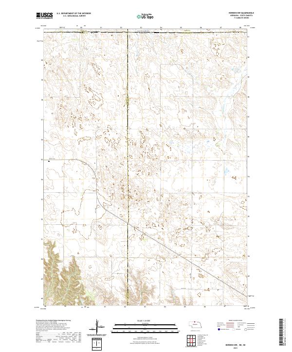 Norden NW topographic map thumbnail